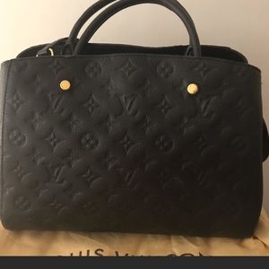Selling a Authentic Louis Vuitton Montaigne MM Bag